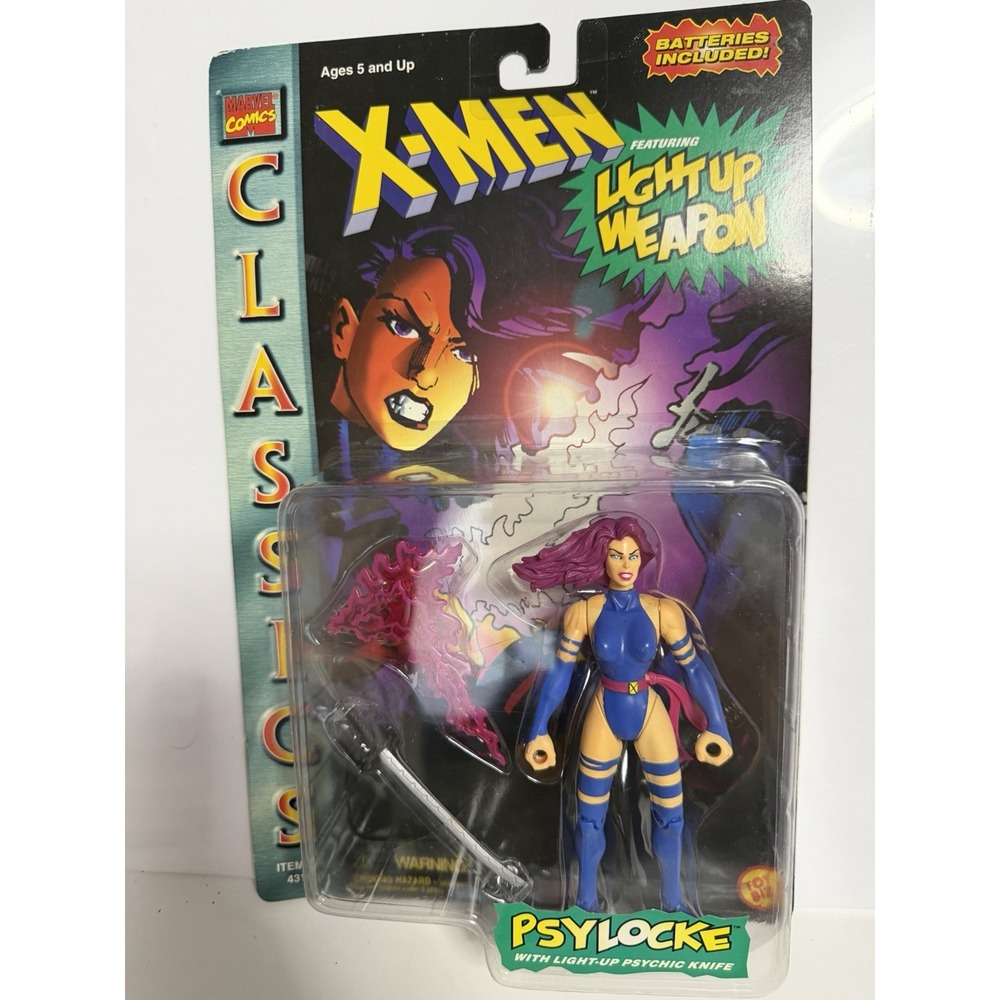 Vintage 1996 Toy Biz X-Men Classics PSYLOCKE 5" Figure NEW IN PACKAGE